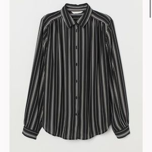 H&M Long-sleeved Blouse - US2